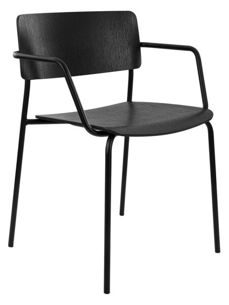 Krzesło konferencyjne Hubi 4L Arm Wood