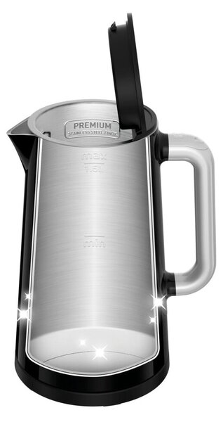 Czarny czajnik elektryczny 1,7 l KO851830 – Tefal