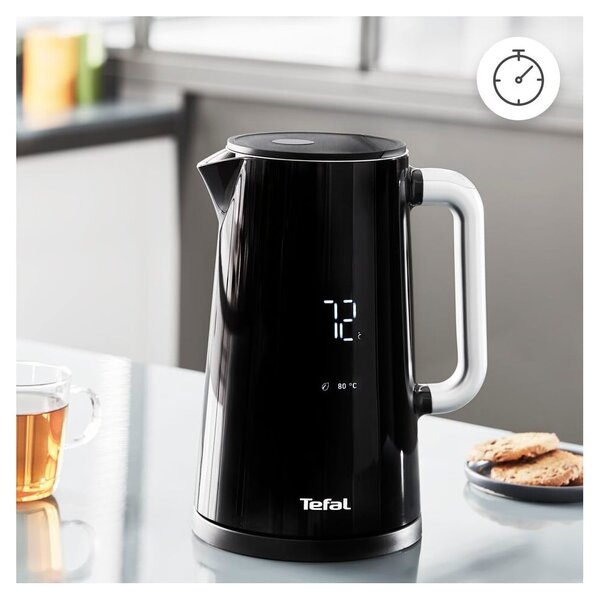 Czarny czajnik elektryczny 1,7 l KO851830 – Tefal