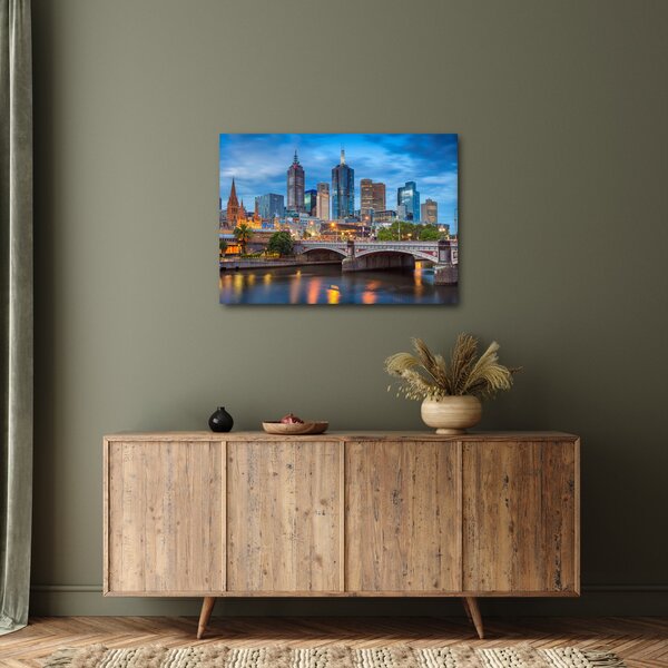 Obraz miasta Melbourne (70x50 cm)