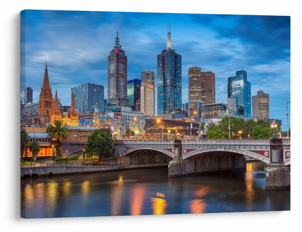 Obraz miasta Melbourne (70x50 cm)