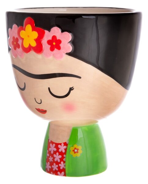 Kamienna osłonka na doniczkę ø 12 cm Frida – Sass & Belle