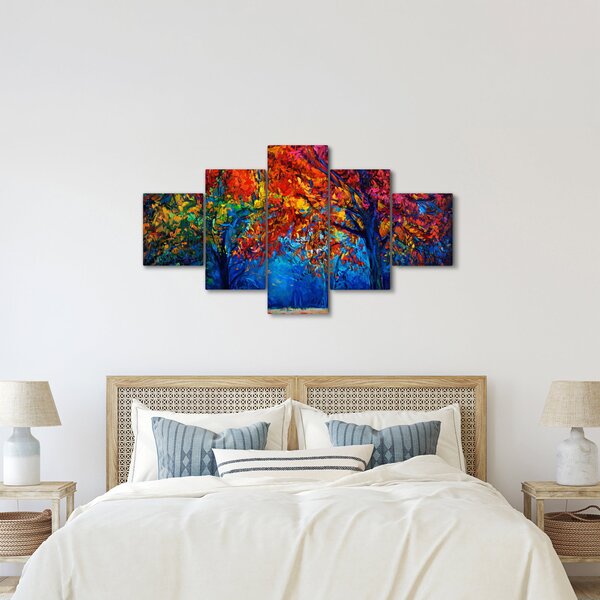 Obraz malowania natury (125x70 cm)