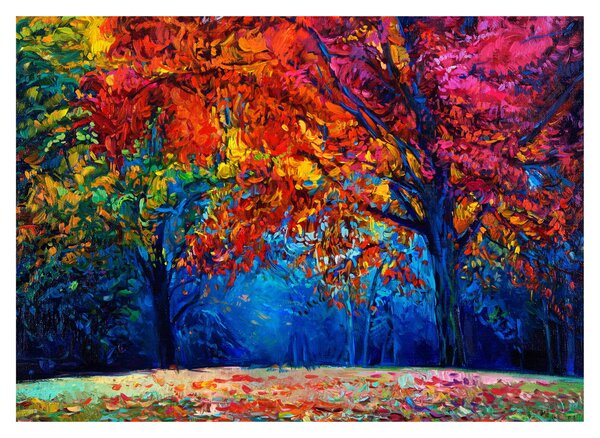Obraz malowania natury (70x50 cm)