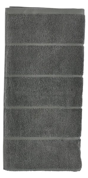 Ciemnozielony bawełniany ręcznik frotte 50x100 cm Sauna – Zone