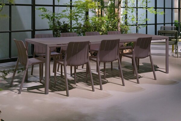 Zestaw tarasowy TIBERINA BISTROT/TEVERE 210 8+1 Terra - Nardi