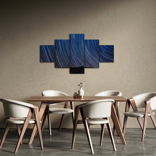 Obraz nocnych gwiazd i nieba (125x70 cm)