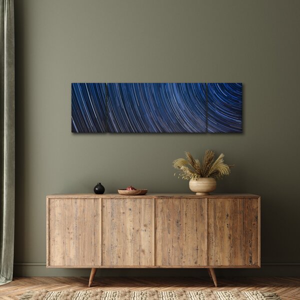Obraz nocnych gwiazd i nieba (170x50 cm)