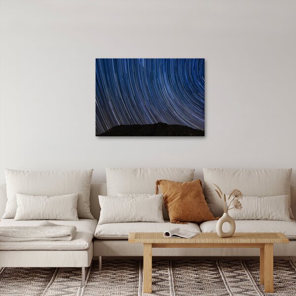 Obraz nocnych gwiazd i nieba (70x50 cm)