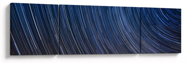 Obraz nocnych gwiazd i nieba (170x50 cm)