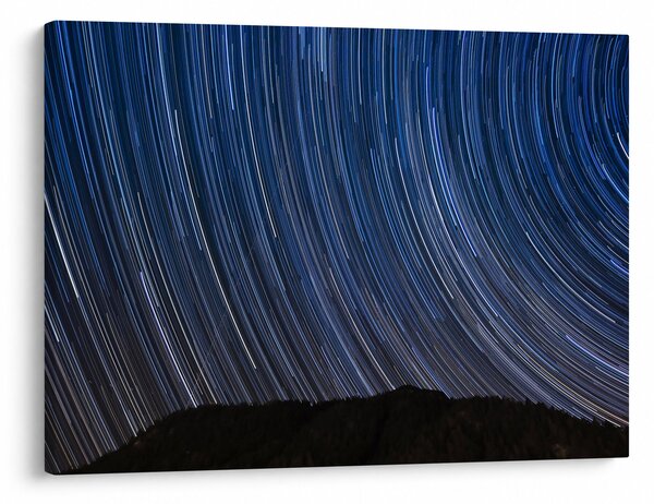 Obraz nocnych gwiazd i nieba (70x50 cm)