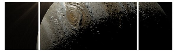 Obraz planety w kosmosie (170x50 cm)
