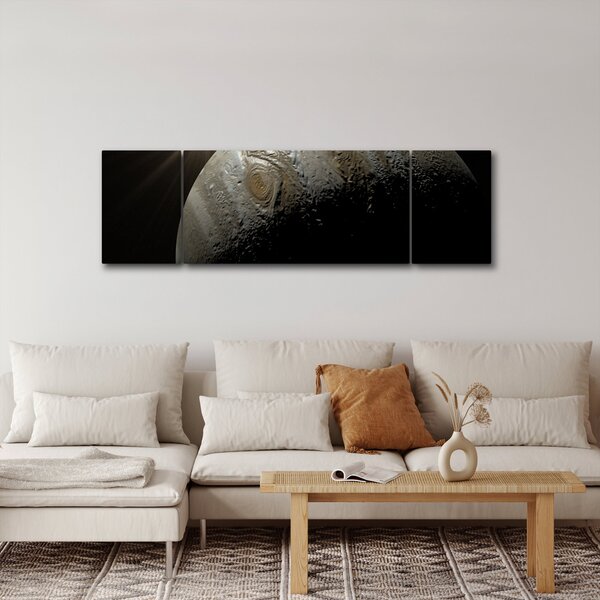Obraz planety w kosmosie (170x50 cm)