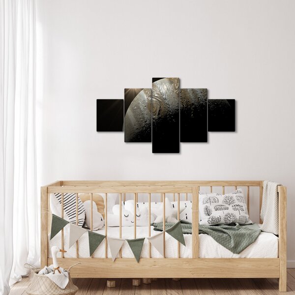 Obraz planety w kosmosie (125x70 cm)