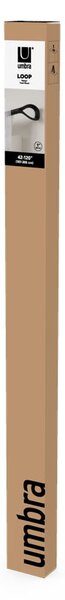Stalowy regulowany karnisz 107 - 305 cm Loop – Umbra