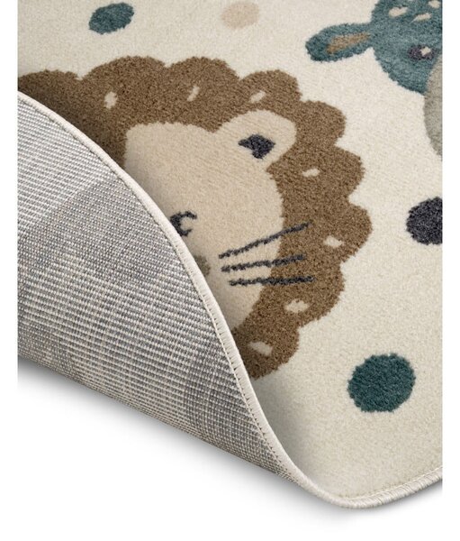 Beżowy dywan dziecięcy ø 100 cm Animal Party – Hanse Home
