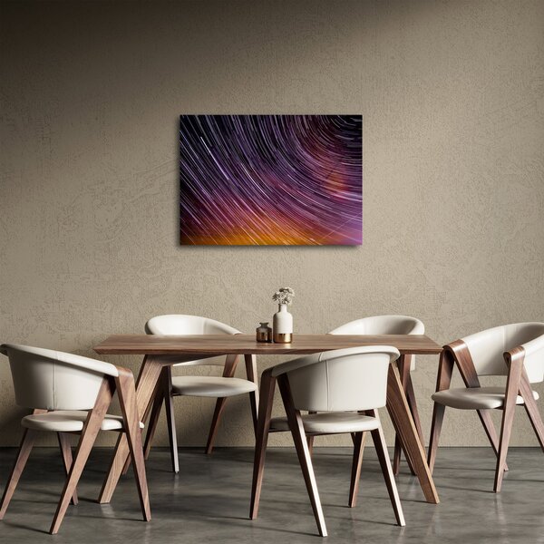Obraz rozmytych gwiazd na niebie (70x50 cm)