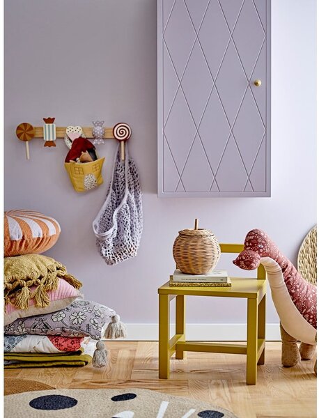 Dziecięcy wieszak ścienny z drewna sosnowego Rudy − Bloomingville Mini