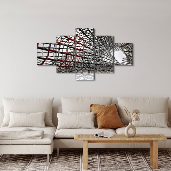 Obraz żelaznej konstrukcji (125x70 cm)