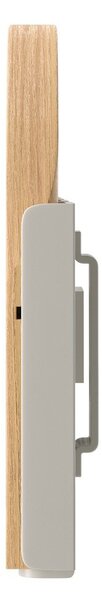 Beżowy/w naturalnym kolorze stalowy wieszak ścienny 43 cm Saloon – Umbra
