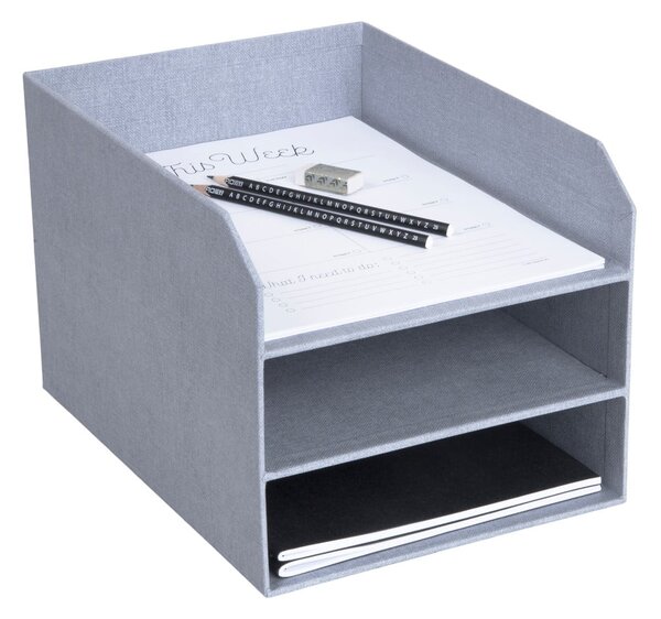 Kartonowy organizer na dokumenty Trey – Bigso Box of Sweden