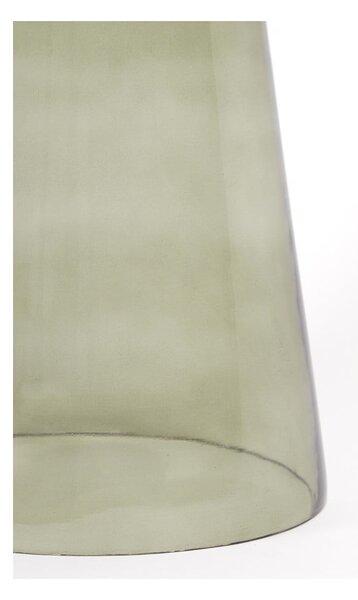 Szklany okrągły stolik ø 30 cm Dakwa – Light & Living