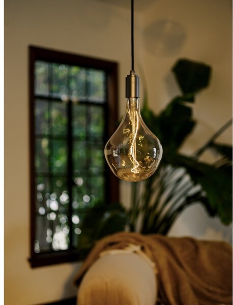 Antracytowa lampa wisząca ø 4 cm – tala