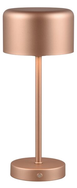 Lampa stołowa LED w kolorze miedzi ze ściemniaczem (wys. 30 cm) Jeff – Reality