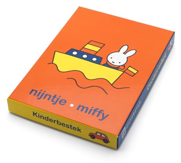 Sztućce dla dzieci ze stali nierdzewnej w kolorze srebra 4 szt. Miffy – Zilverstad