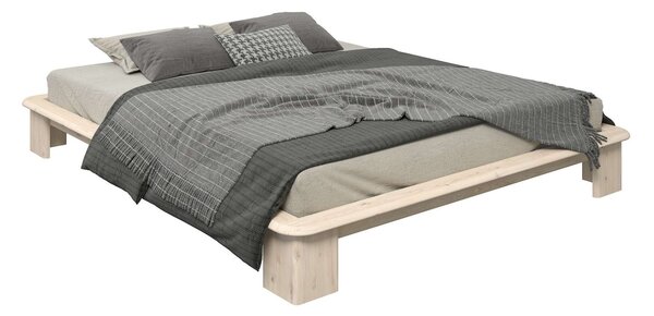 Sosnowe łóżko typu futon 160x200 cm