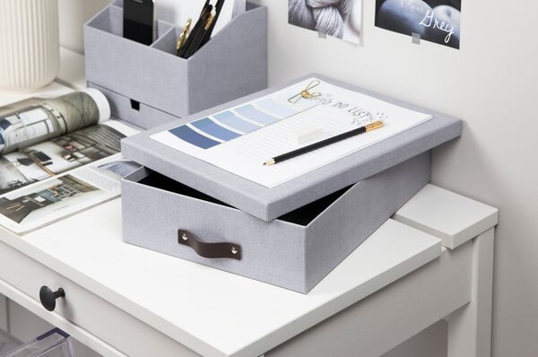 Kartonowy organizer na dokumenty Oskar – Bigso Box of Sweden
