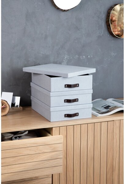 Kartonowy organizer na dokumenty Oskar – Bigso Box of Sweden