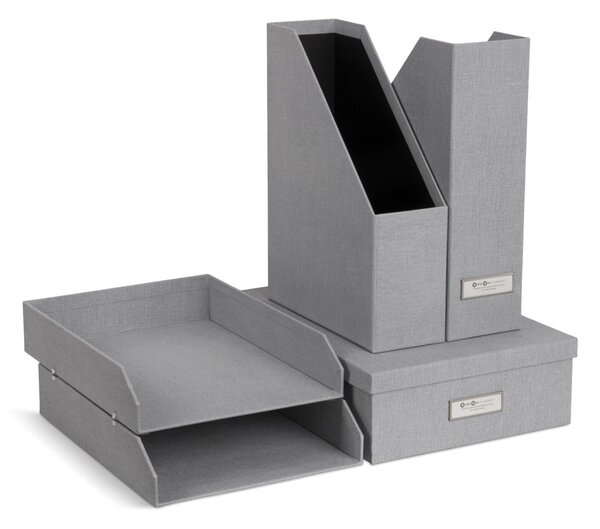 Kartonowe organizery na dokumenty zestaw 5 szt. Holger – Bigso Box of Sweden