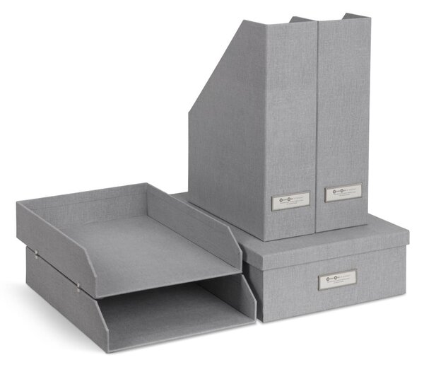 Kartonowe organizery na dokumenty zestaw 5 szt. Holger – Bigso Box of Sweden