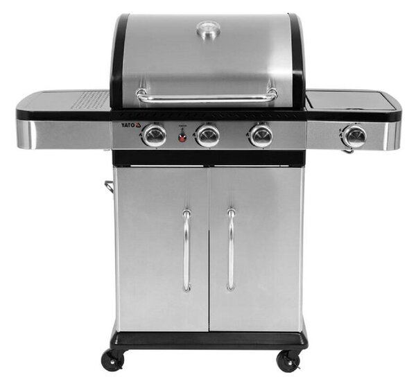 Grill ogrodowy gazowy YATO YG-20018 11.2 kW 60 x 42 cm