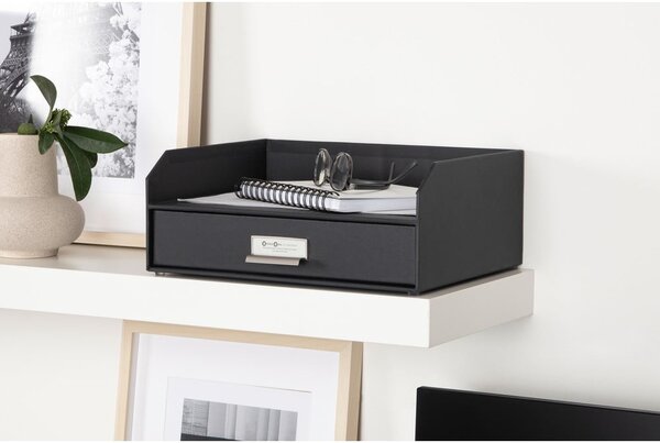 Kartonowy organizer na dokumenty z szufladką Walter – Bigso Box of Sweden