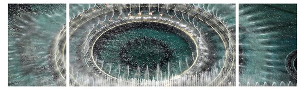 Obraz fontanny (170x50 cm)