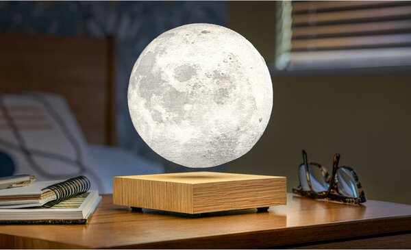 Lampa stołowa LED w naturalnym kolorze (wysokość 14 cm) Moon – Gingko
