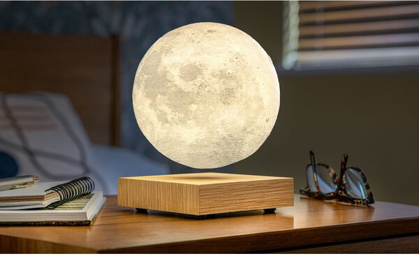 Lampa stołowa LED w naturalnym kolorze (wysokość 14 cm) Moon – Gingko