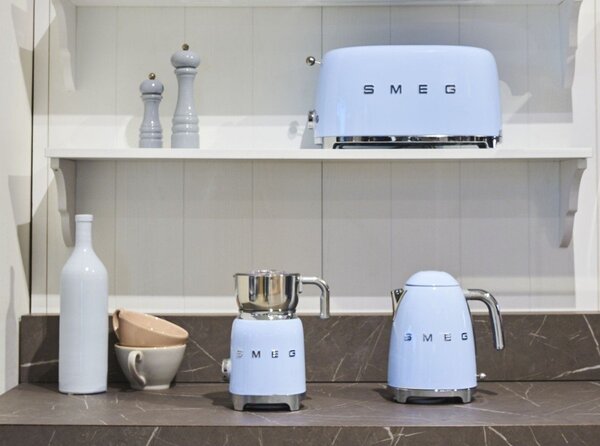 Jasnoniebieski czajnik elektryczny 1,7 l 50's Retro Style – SMEG