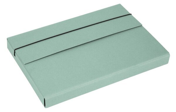 Zielony kartonowy organizer Olof Canvas Paper Laminate – Bigso