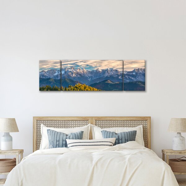 Obraz - panorama górska (170x50 cm)