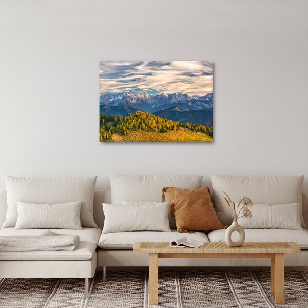 Obraz - panorama górska (70x50 cm)