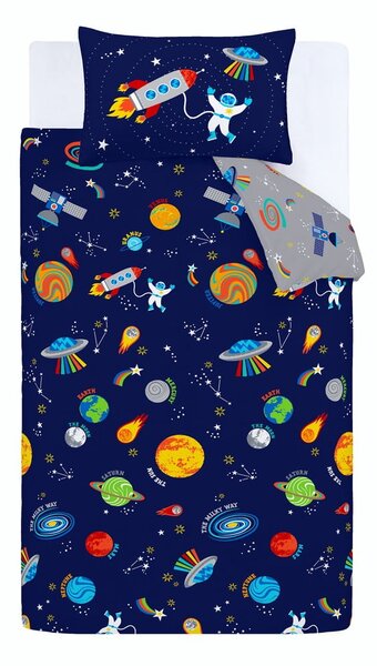 Pościel dziecięca do łóżeczka 120x150 cm Lost In Space – Catherine Lansfield