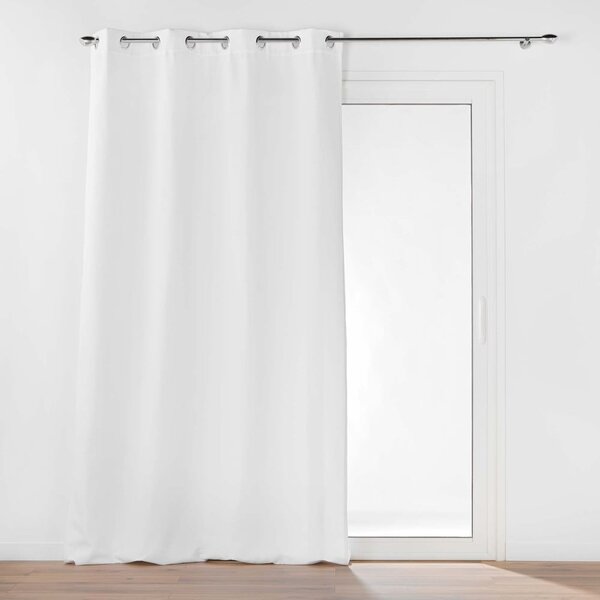 Biała zasłona termiczna z mikrowłókna 135x260 cm Micropolar – douceur d'intérieur