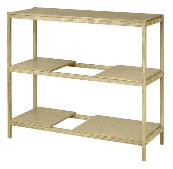 Regał w dekorze dębu w naturalnym kolorze 105x92x40 cm Sukoya – Blomus