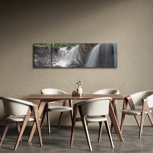 Obraz wodospadów (170x50 cm)