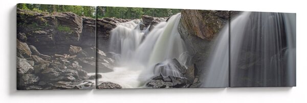 Obraz wodospadów (170x50 cm)