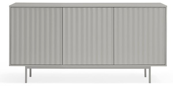Szara niska komoda 159x80 cm Sierra – Teulat