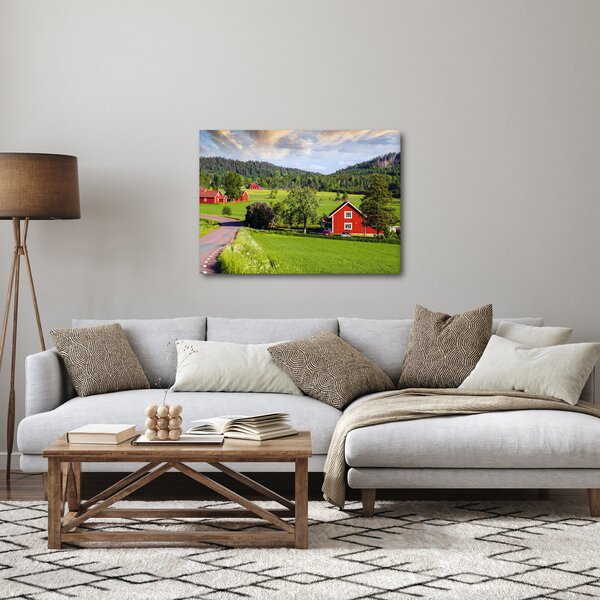 Obraz wsi (70x50 cm)